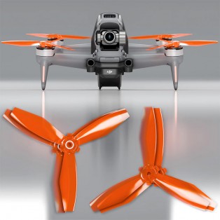 Master Airscrew - DJI FPV Ludicrous PLUS+ Upgrade Propellers - Propeller till DJI FPV - Orange - Kit 4-Pack