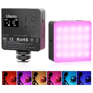 Ulanzi VL49 RGB Pro Belysning LED för foto / video - 2500mAh internt batteri