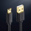 Ugreen USB-A - Mini USB Kabel, 1m - Svart