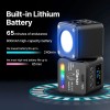 Ulanzi L2 RGB COB Magnetic Light Belysning LED för foto / video - 800mAh internt batteri - 1000 Lux - Kit
