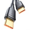 Mcdodo USB-C - USB-C kabel CA-3311, PD3.1, 48V/5A, 240W, 2m - Svart