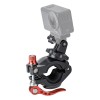 Fäste GoPro till cykelstyre och rör 19-35mm med AirTag-hållare - Roterbart 360°