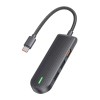 Mcdodo USB-C Hub HU-1430, 1xUSB 3.0 / 2xUSB 2.0 + Minneskortläsare microSD - 5Gbps