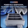 Snabbladdare för 3st batterier till DJI Mini 4 Pro / Mini 3 Pro / Mini 3 med färgskärm - Batteriladdare / Laddstation Hub