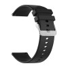 Colmi Silicone Smartwatch Strap 22mm - Klockarmband i silikon - Svart