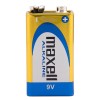 Maxell Alkaline 9V Long Life, 6LR61 - Alkaliskt Batteri, 9V