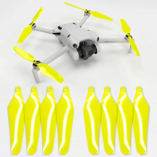 Master Airscrew - DJI Mini 4 Pro / 3 Pro Super Stealth Upgrade Propellers - Propeller - Electric - Kit 4-Pack