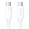 Baseus Superior Series 2 USB-C - USB-C Kabel, USB4, 40Gbps, 240W, 48V/5A, 1m - Vit