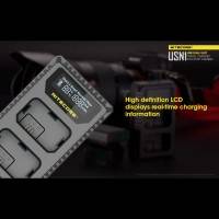 Nitecore Batteriladdare USN1 för Sony NP-FW50 batterier - Dubbel