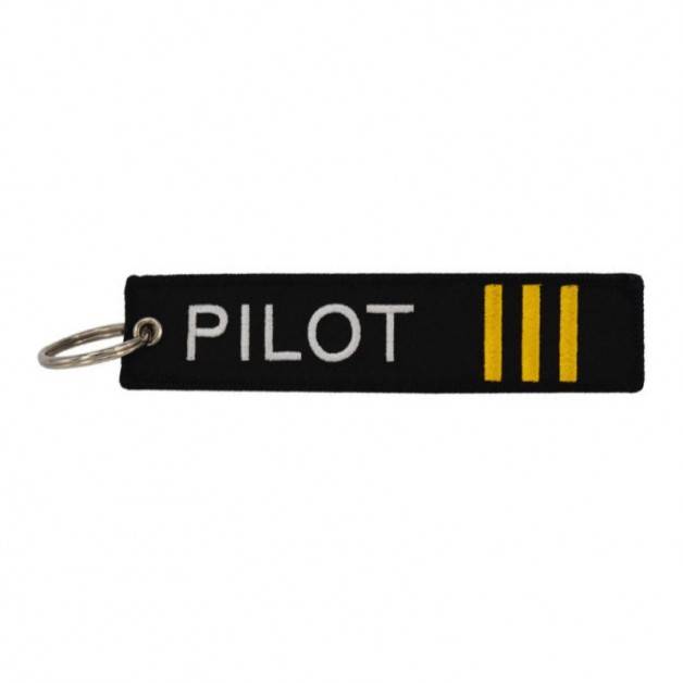 Nyckelband - PILOT III - Svart