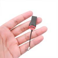 ActionKing USB microSD Minneskortläsare MR-01 - Kortläsare Minneskort - USB 2.0
