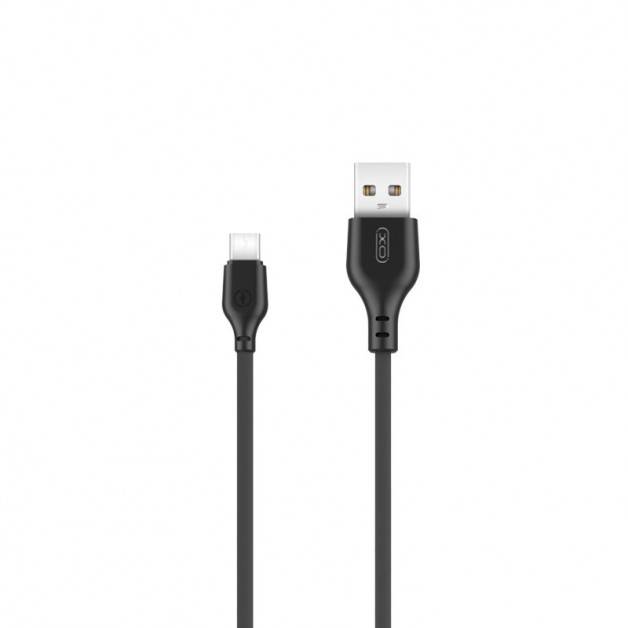 XO USB 2.0 kabel NB103 Typ C - Typ A Hane 1m, 2.1A - Svart