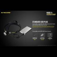 Nitecore HU60 Pannlampa USB-drift med fjärrkontroll - 1600lm