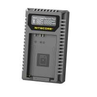 Nitecore Batteriladdare UCN5 för Canon LP-E17 batterier - QC2.0 - Dubbel