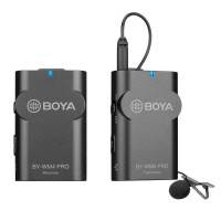 Boya BY-WM4 Pro-K1 Dual Channel Trådlös Mikrofon till Mobil / Kamera / PC - Kit