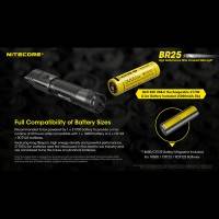 Nitecore BR25 Cykelbelysning - 1400lm med NL2150R 5000mAh batteri