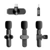 ActionKing WLM-01 Trådlös Mikrofon Dubbel till Mobil iOS/Android - Kit