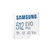 Samsung microSD EVO Plus 512GB (R130 Mb/s) Minneskort SDXC