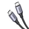 Ugreen USB-C - USB-C kabel, PD3.1, 48V/5A, 240W, 2m - Svart